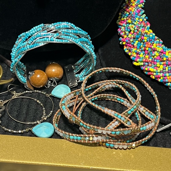 Turquoise and Silver Jewelry Lot - Picture 13 of 13